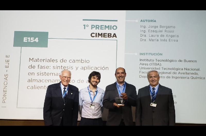 Docentes de la UTN Avellaneda ganaron un Congreso de Ciencias Ambientales