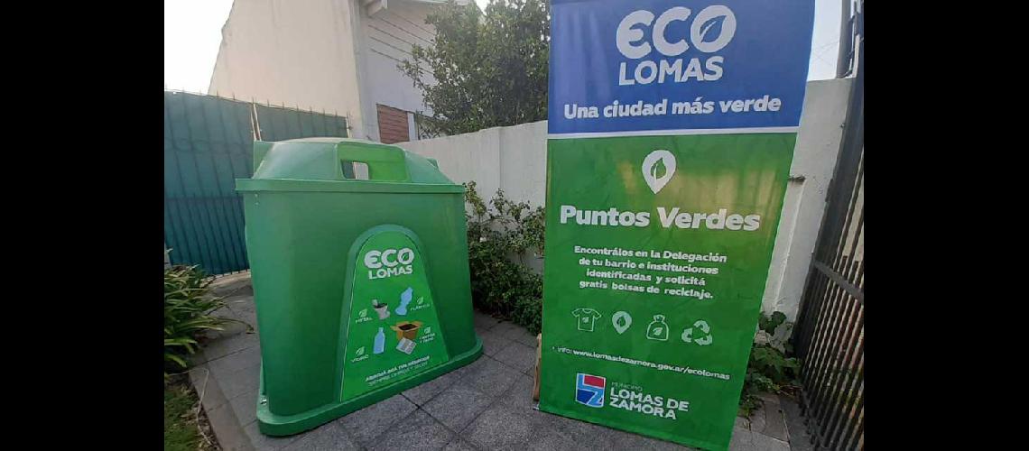 Reciclado- La Chapanay se incorpora a la red de Puntos Verdes del Municipio