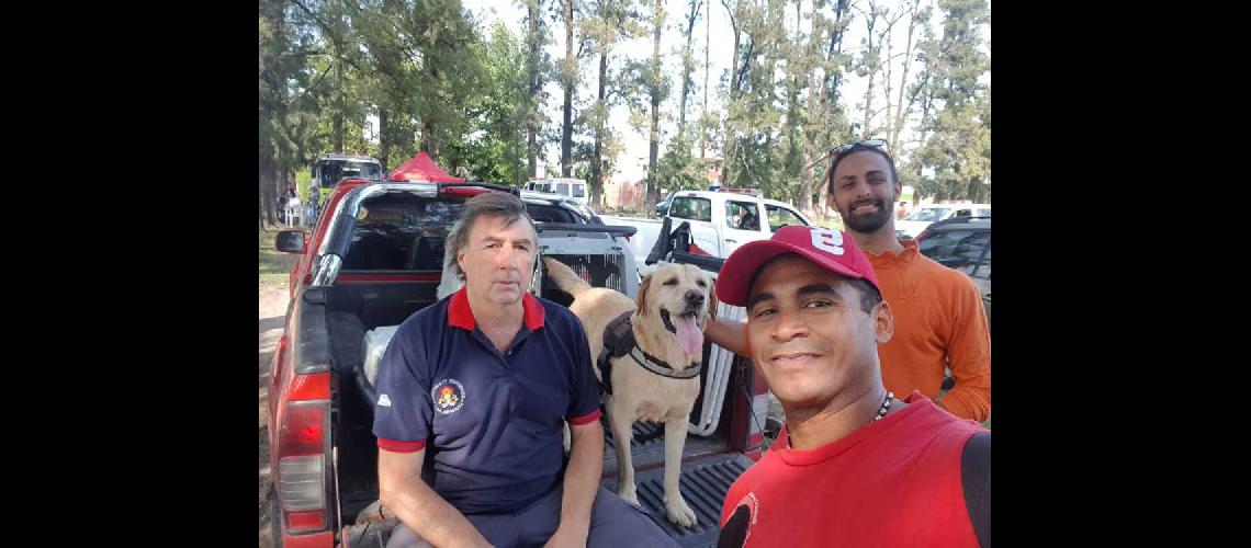 La unidad canina de buacutesqueda participoacute de un operativo en La Matanza