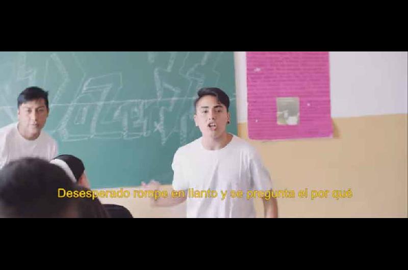 Unicef produjo el clip de un lomense que concientiza sobre el bullying