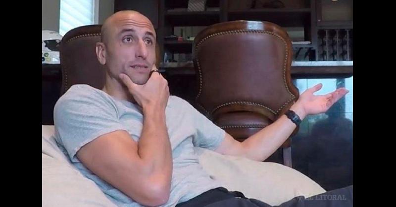 El bahiense vive en San Antonio donde realiza la cuarentena con su familia