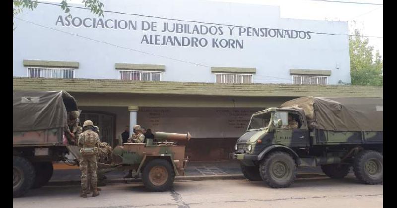 Las Fuerzas Armadas llegaron a San Vicente