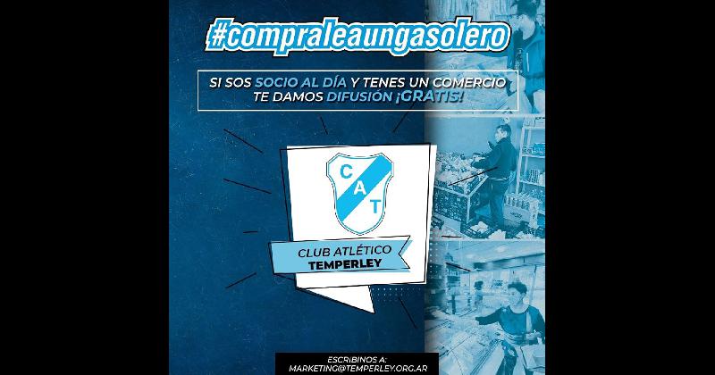 ldquoComprale a un Gasolerordquo la campantildea del Club Temperley para impulsar el comercio