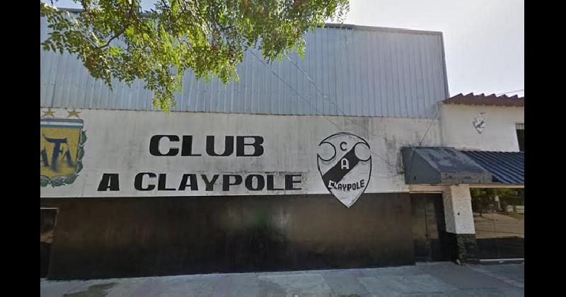 El Club Claypole es uno de los tantos en la regioacuten que ofrecioacute sus instalaciones