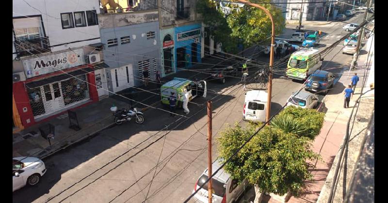 El hecho tuvo lugar sobre la calle Maipuacute en el centro de Banfield el uacuteltimo jueves