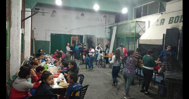 De 100 chicos los lunes pasaron a recibir el doble tres veces a la semana