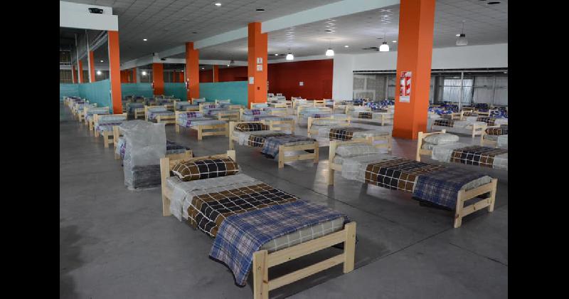 Lomas- preparan el centro de aislamiento de La Noria para el pico de la pandemia