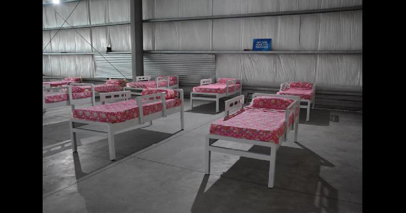 Lomas- preparan el centro de aislamiento de La Noria para el pico de la pandemia