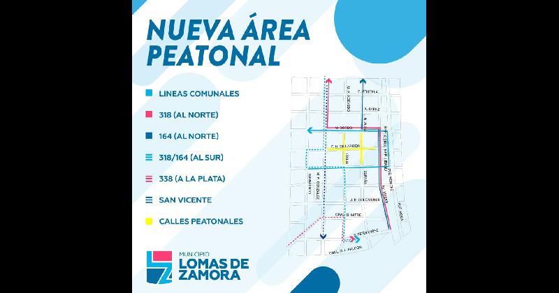 Queacute calles del centro de Lomas funcionaraacuten como peatonales a partir de hoy