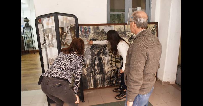 Una obra invaluable del artista Carlos Regazzoni ahora se exhibe en el Museo La Cucaracha