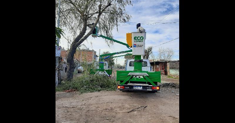 Coacutemo son los operativos ambientales en los barrios populares de Lomas