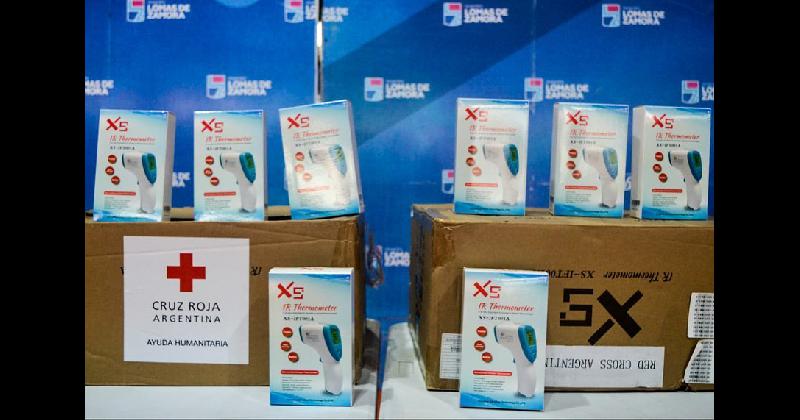 La importante donacioacuten de la Cruz Roja de Lomas al personal de salud del Municipio