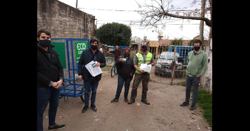 Eco Lomas- ya entregaron 60 bicicarros para la recoleccioacuten de materiales reciclables