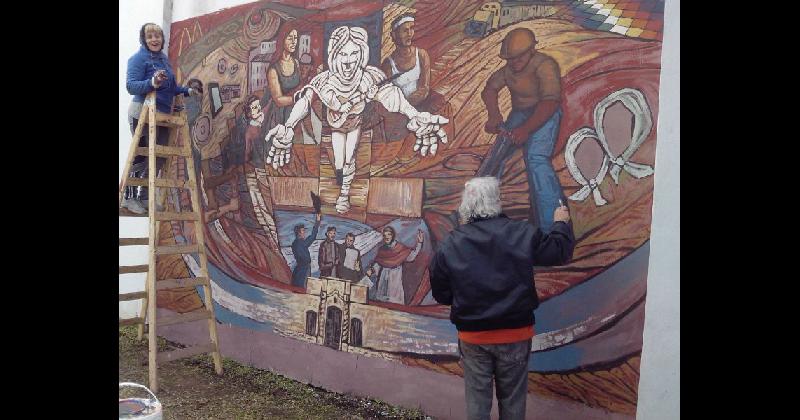 Edgardo Garciacutea ldquoNietordquo y su aporte histoacuterico al muralismo en Lomas