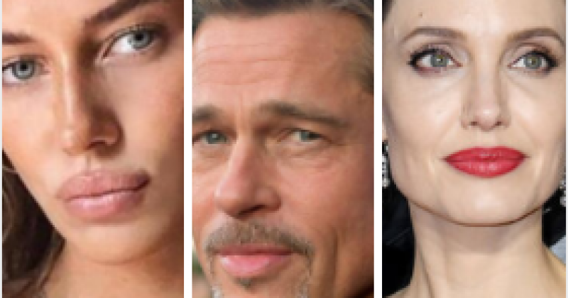 La novia de Brad Pitt y un poleacutemico mensaje- iquestdedicado a Angelina Jolie