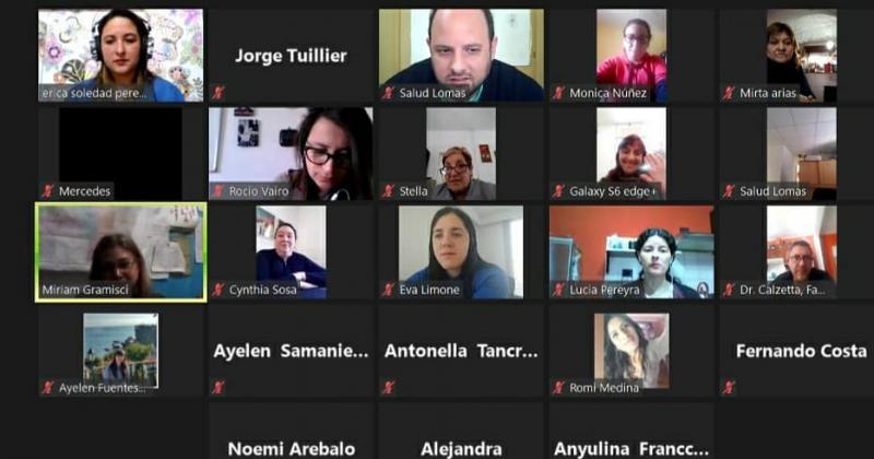 Salud Lomas est organizando charlas virtuales