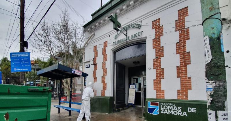 Continúan los operativos de desinfección 