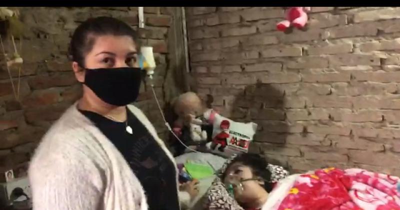 Araceli tiene 16 años y dificultades respiratorias y motrices