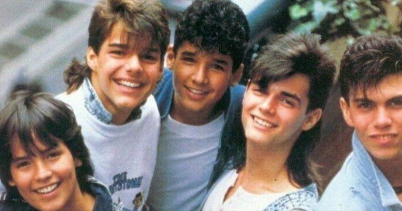 El grupo de Ricky Martin 