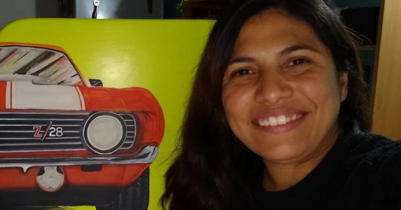 Lila Escudero hizo del arte su refugio y su estilo de vida