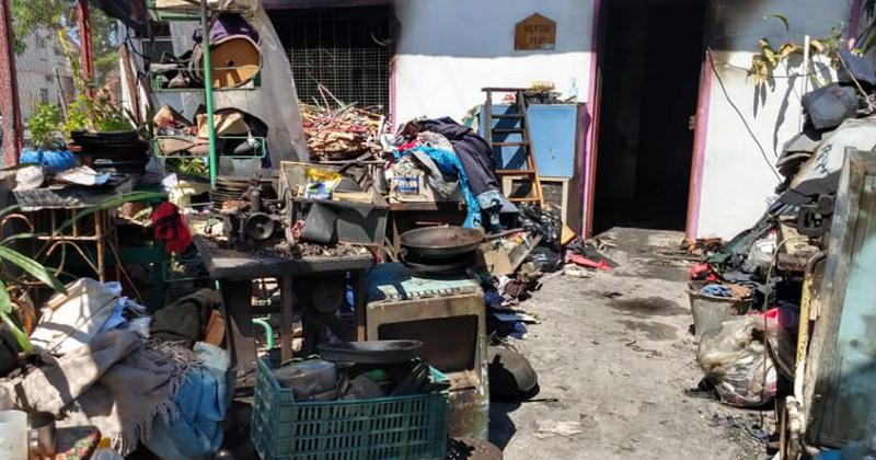 Las llamas destruyeron todo en segundos