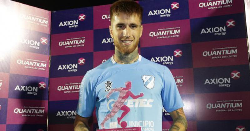 El delantero fue elegido la figura por la organización del torneo