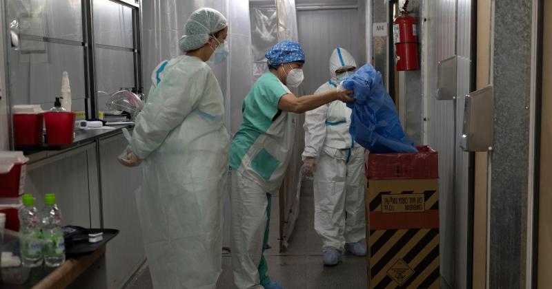 El personal de la salud da registro al sistema nacional 