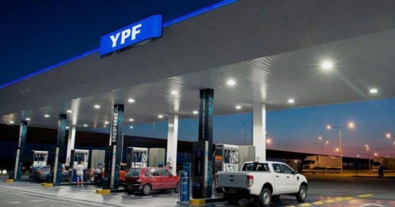 YPF aumentó un 1-en-porciento- la nafta y 19-en-porciento- el gasoil