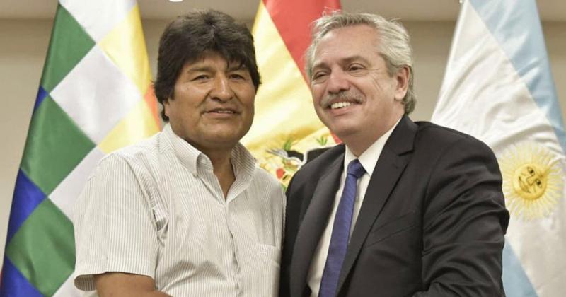 Evo Morales fue recibido en el país durante su exilio 