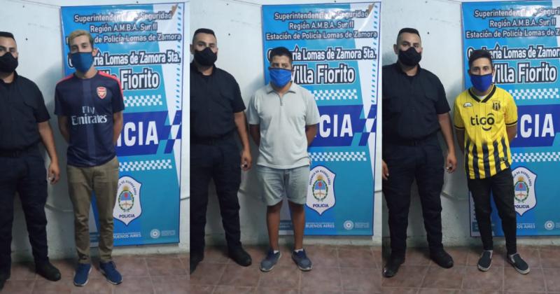 Tres detenidos por el robo de un auto en Villa Fiorito