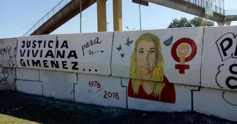Pintaron un mural en nombre de Viviana 