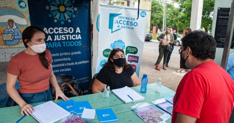 Jornada de acceso a derechos en Centenario
