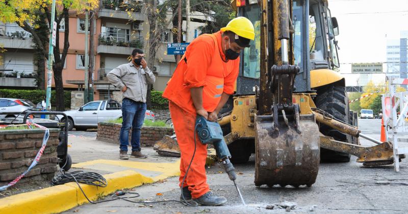 Arrancoacute la construccioacuten del bajo nivel de Rincoacuten-Vieytes