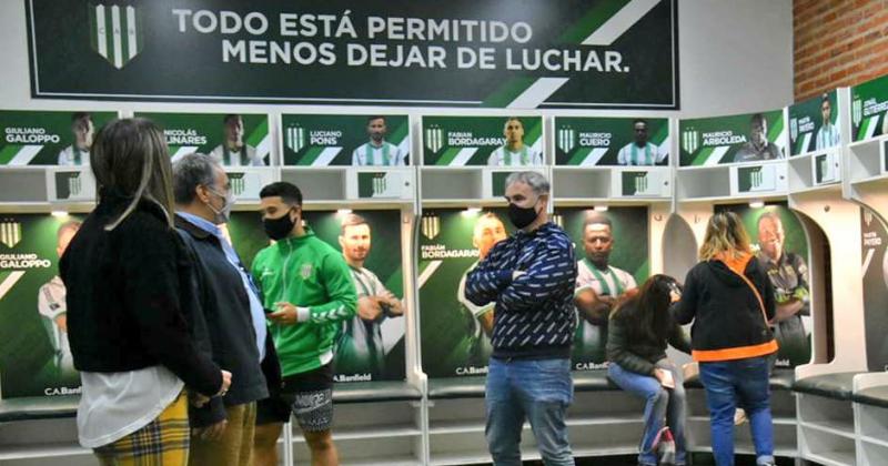 El vestuario uno de los sitios del Lencho que se puede visitar