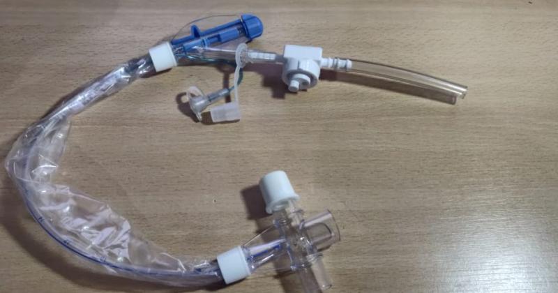 Con su impresora 3D creoacute un dispositivo clave para pacientes intubados