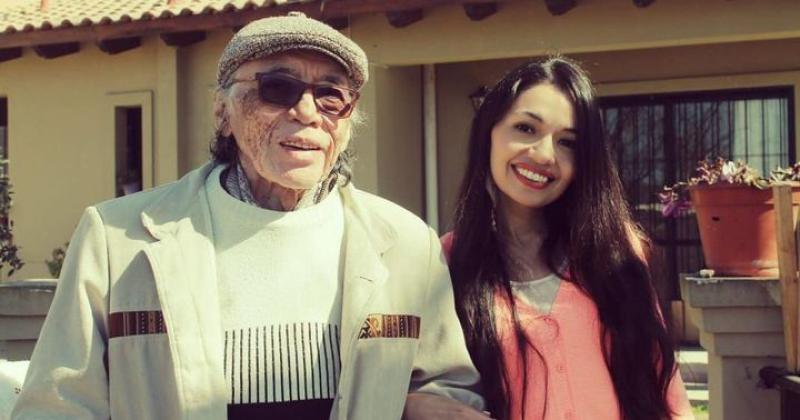 Daniel Toro y su hija menor 