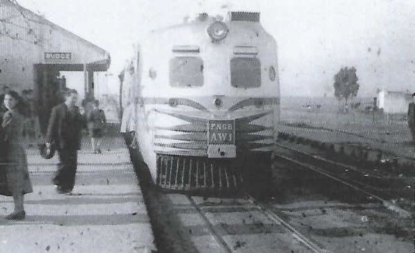 Ciudad de Libertad, desde el aire, y talleres ferrocarril Midland