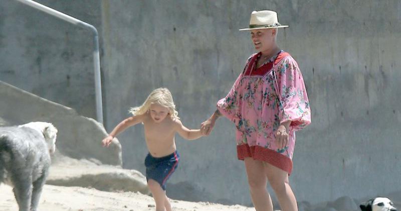 El look playero y relajado de Pink