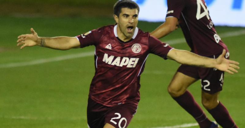 Malcorra celebra su gol frente a Godoy Cruz