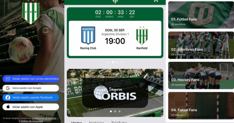 La app est disponible para celulares con sistema Android y Apple