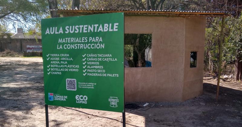 Inauguraron un aula sustentable en el Parque de Lomas