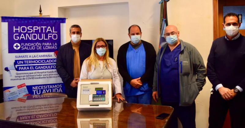 Donaron un electrocardioacutegrafo al Hospital Gandulfo clave para las urgencias 
