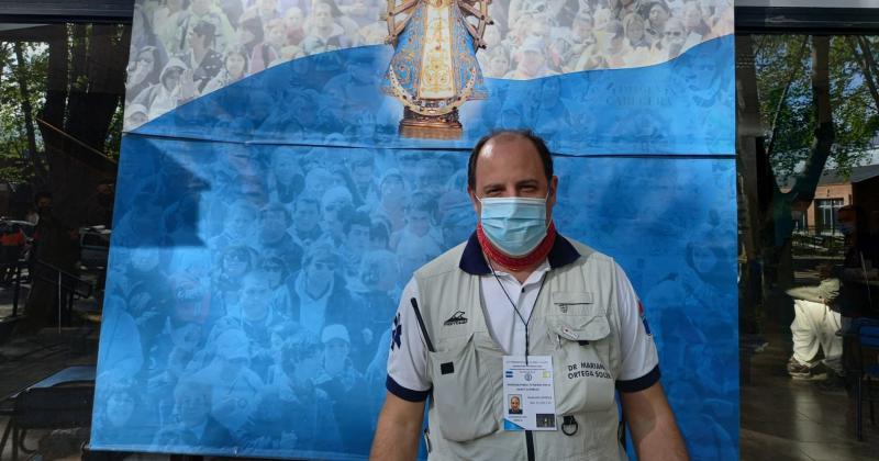 Ortega Soler coordinador médico de la perigrinación a Luj�n