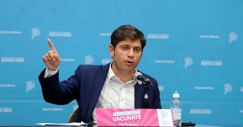 Kicillof respaldó la autorización de la vacuna en menores
