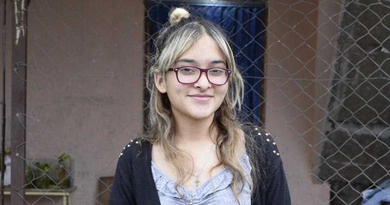La joven de 15 años vive en el Barrio San José de Temperley 