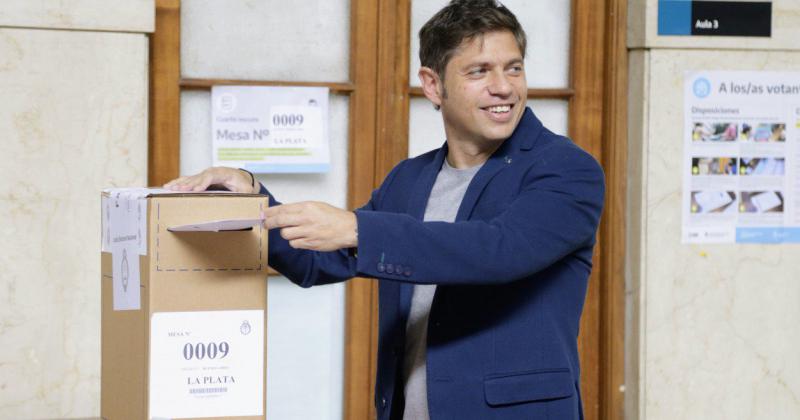 Axel Kicillof ya votoacute y recalcoacute- Se ven los cambios que hubo