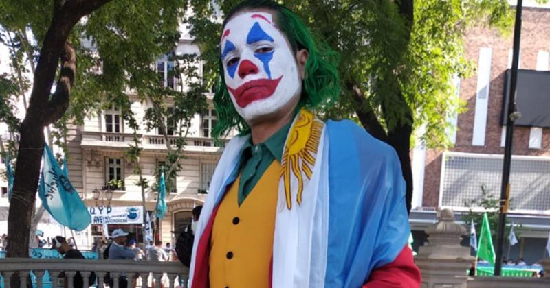 Quieacuten es el Joker Argentino que fue visto en las calles de Lomas