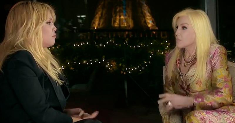 Coacutemo le fue al encuentro de Susana Gimeacutenez y Wanda Nara