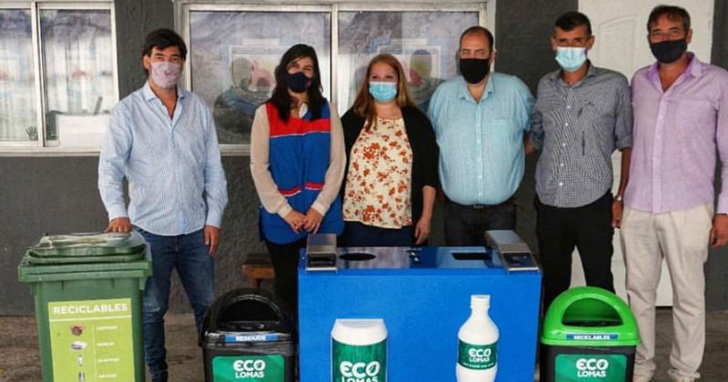 Profundizan las acciones de reciclaje en Lomas