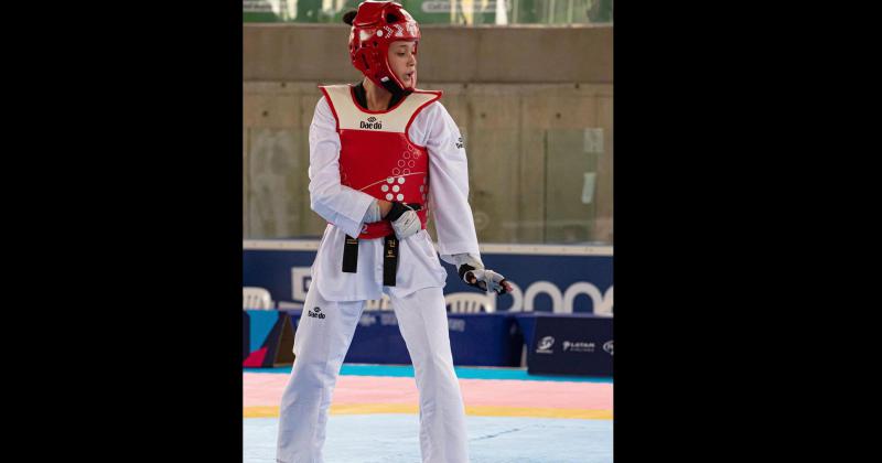 Giulia Sendra fue medalla de plata en los Juegos Panamericanos